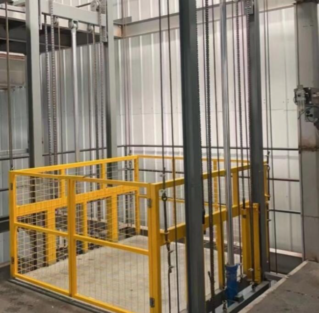 广昌导轨式升降机一般加工周期